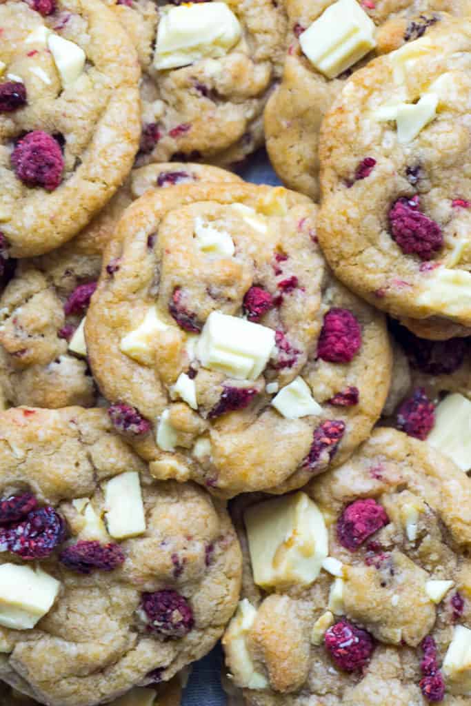 white-chocolate-raspberry-cookies