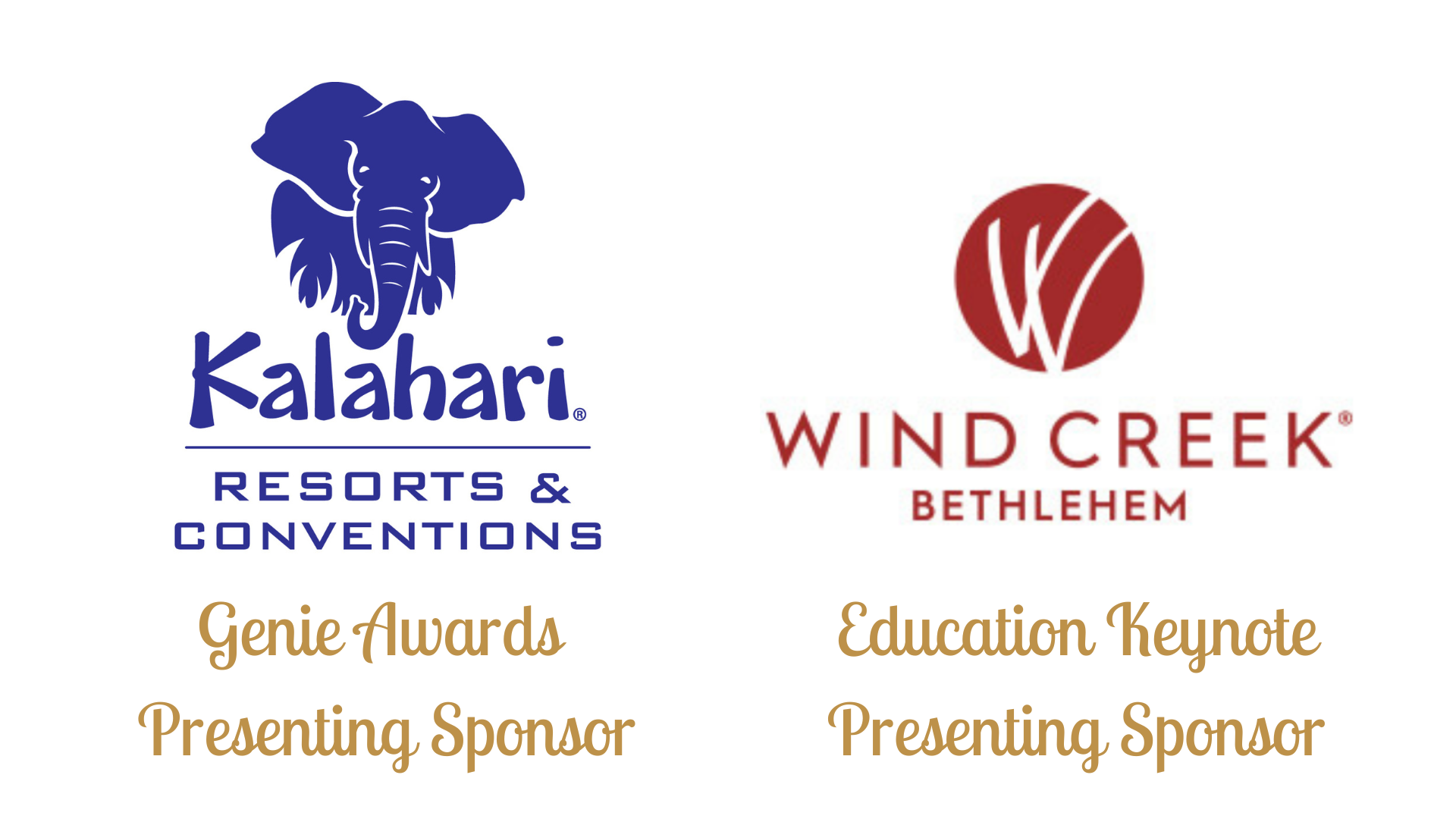 2022 Genie Awards Presenting Sponsors2