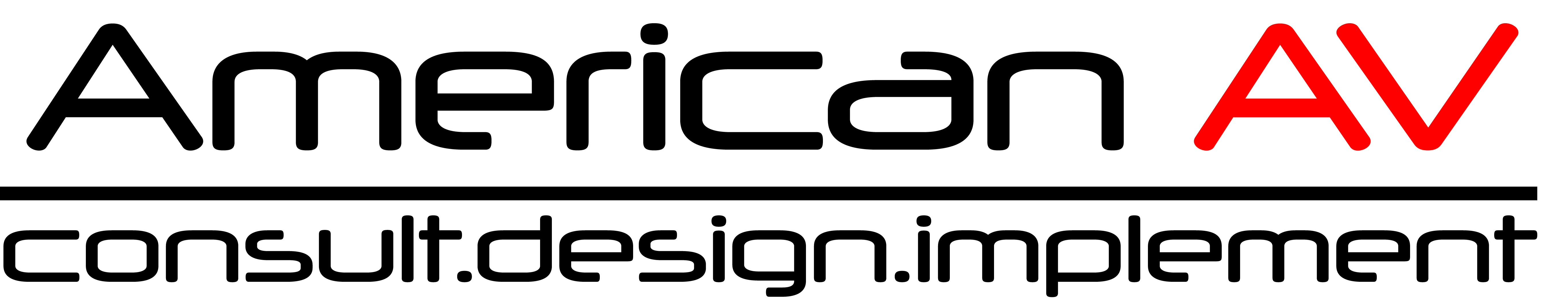 American AV. Consult. Design. Implement.