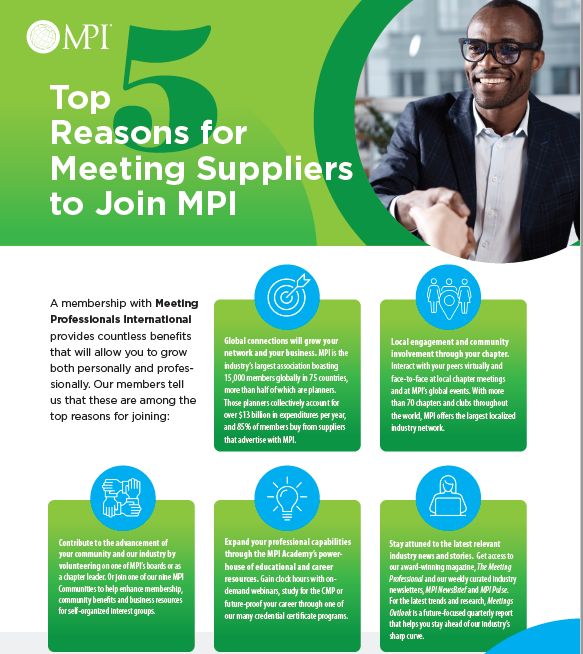 Five Reasons Suppliers Five Reasons Suppliers