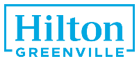 Hilton Greenville - light blue