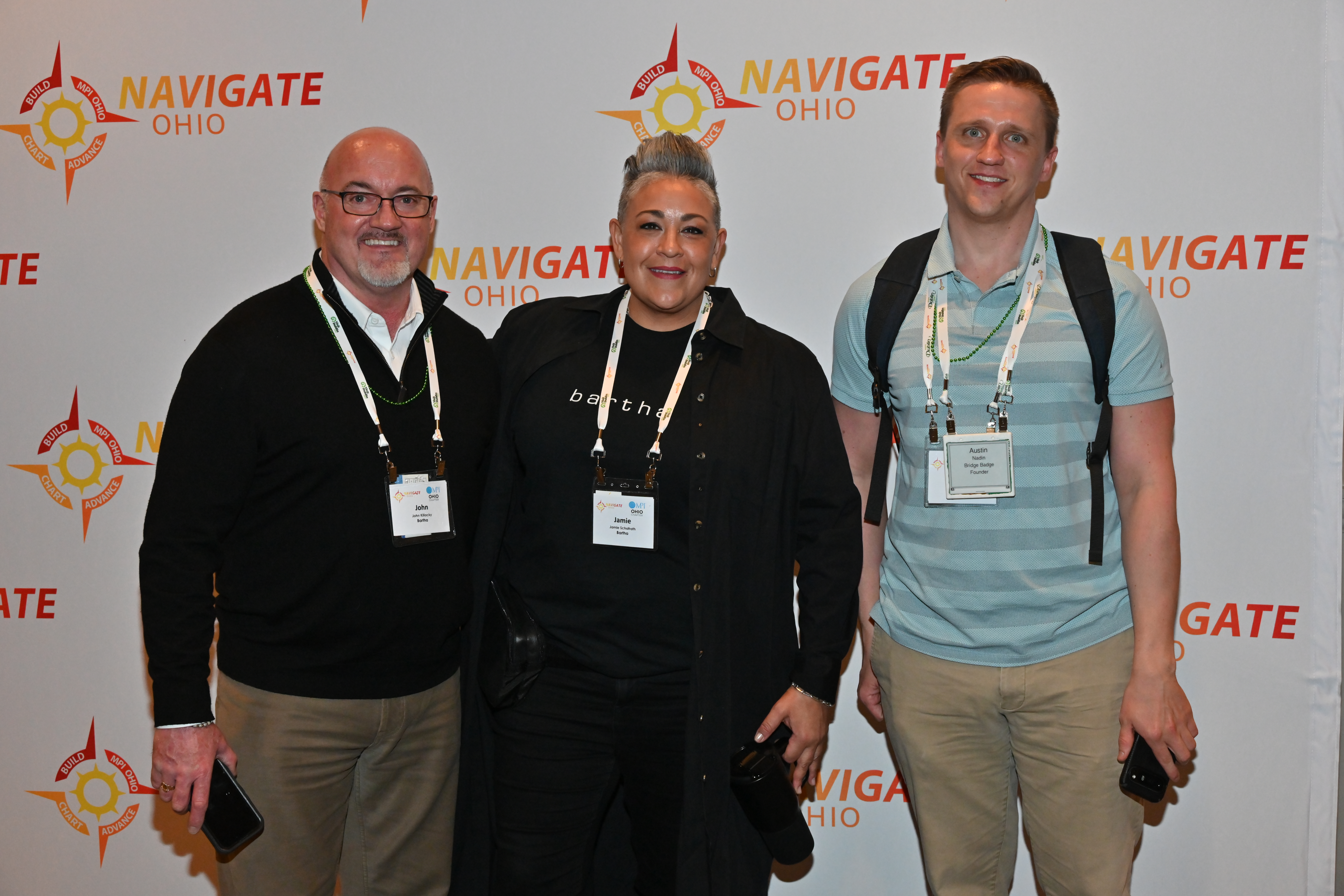John Killacky, Jamie Schafrath, & Austin Nadin