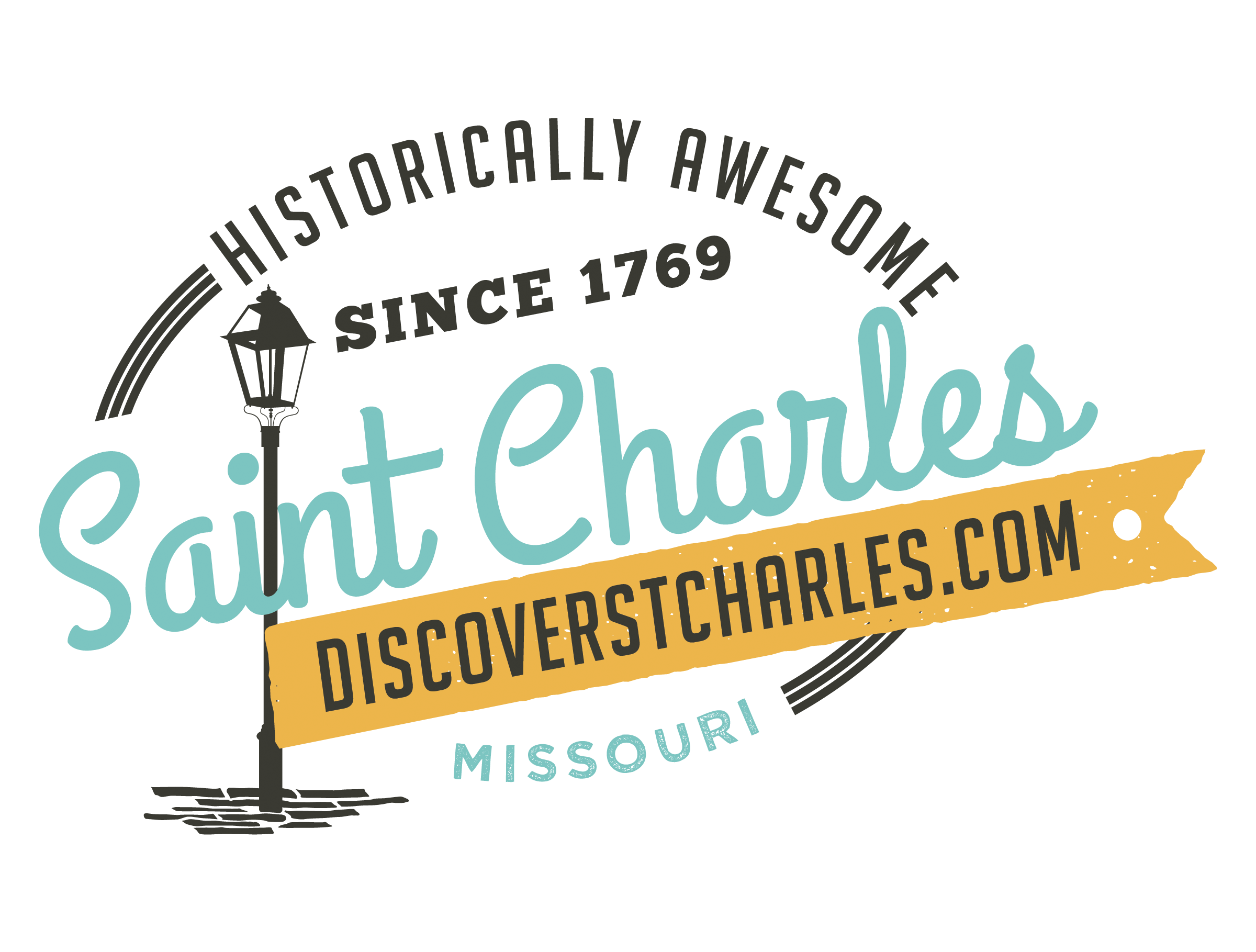 Discover Saint Charles Web Version teal yellow