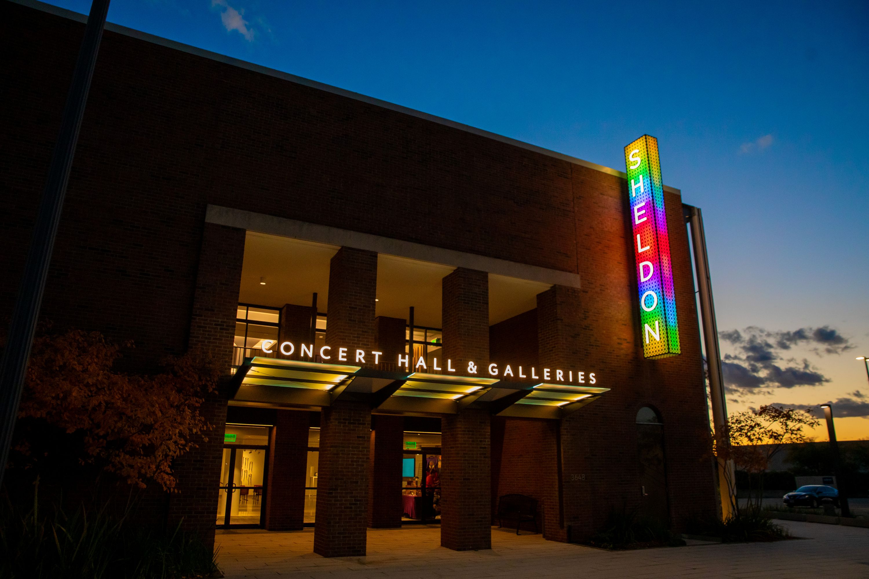 Sheldon Concert Hall-Exterior