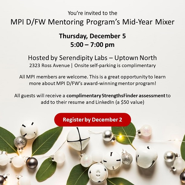 Mentoring Program Mid-Year Mixer