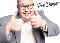 Pat Dwyer - Thumbs Up with Logo