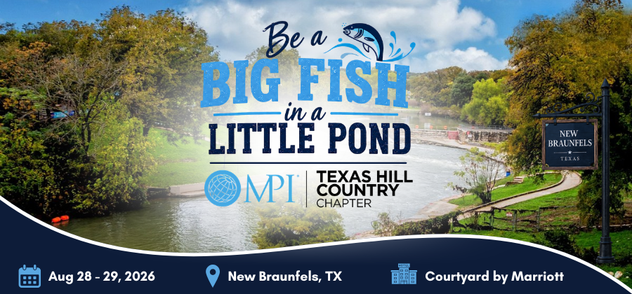 Be a BIG FISH in a LITTLE POND