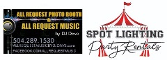 All Request and Spotlighting Logo side by side