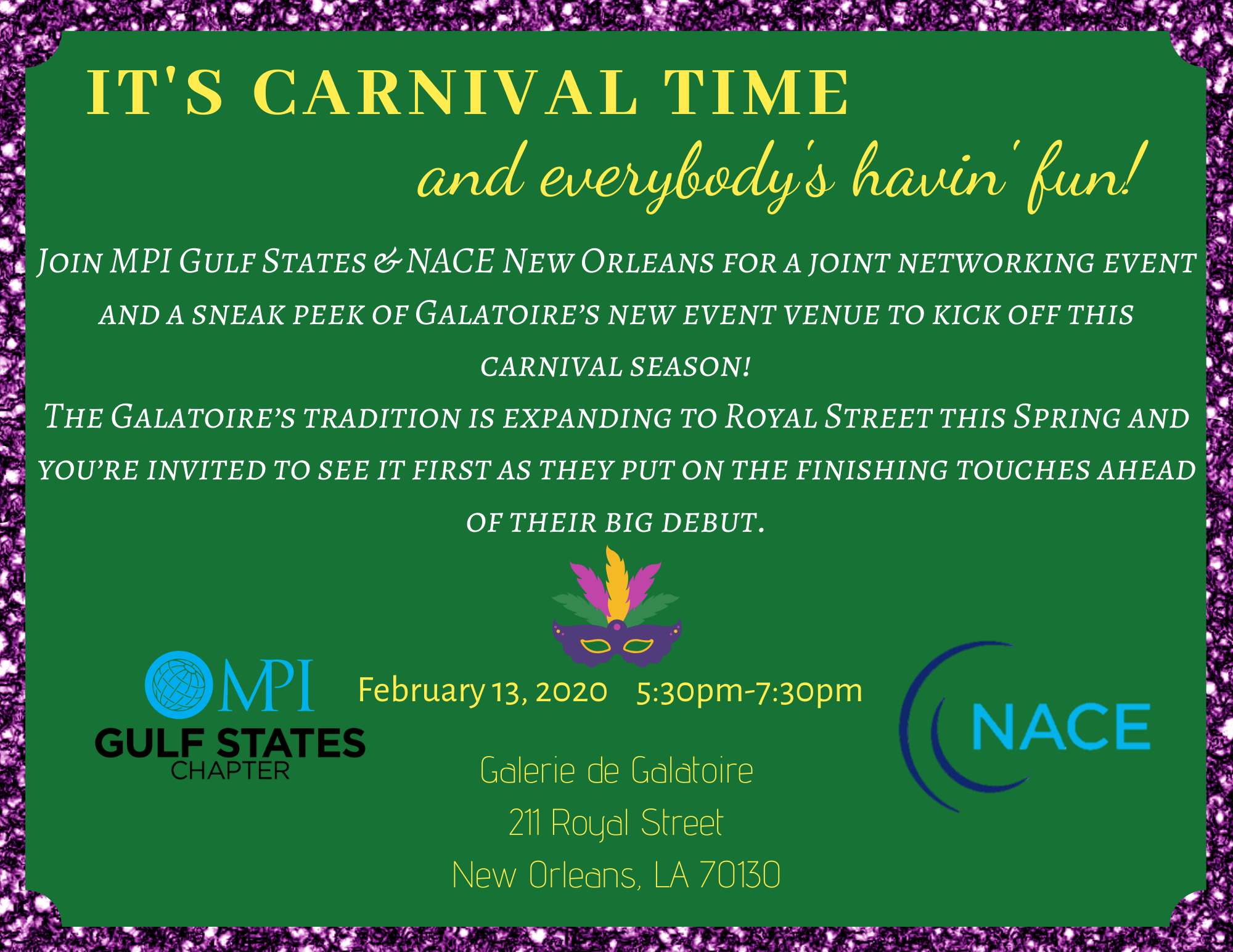 February MPI NACE Event Graphic Revised Venue Name February MPI NACE Event Graphic Revised Venue Name