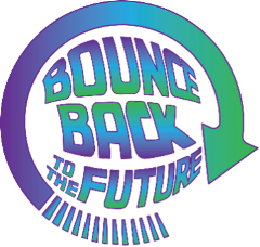 Bounce back to the future logo