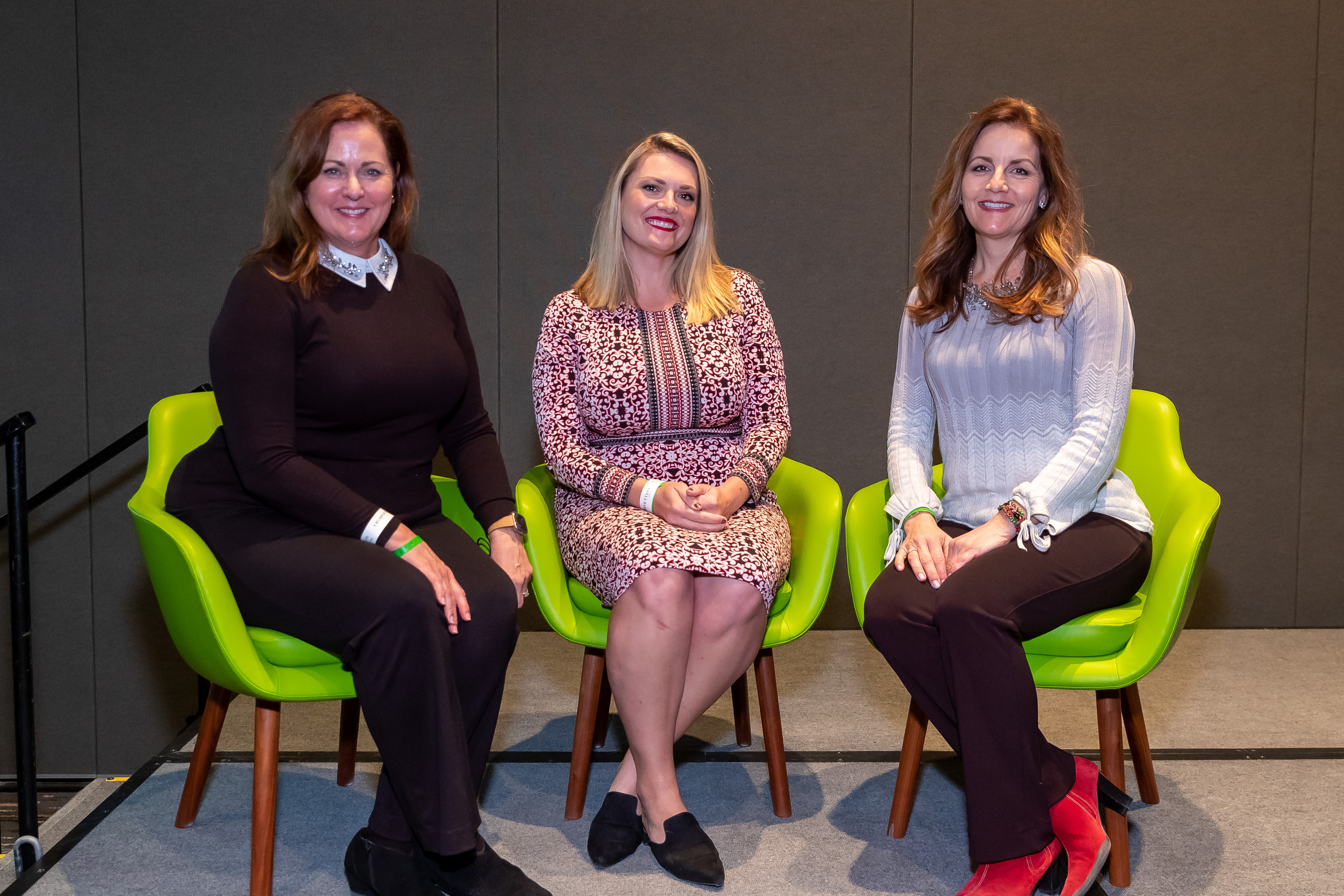 Marcia Durst, CMP, Lauren Goff, CMP, CGMP, and Heather Tanfani, CMP