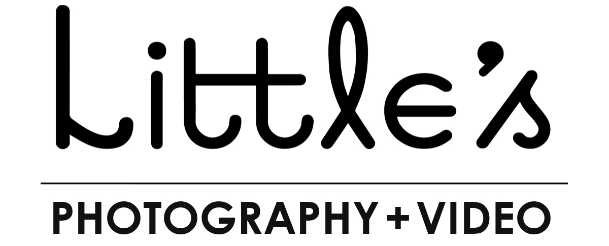 shirt-Little's Photography & Video Logo-for shirts-tightened (Black) copy
