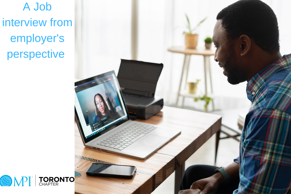 A Job interview from employer's perspective