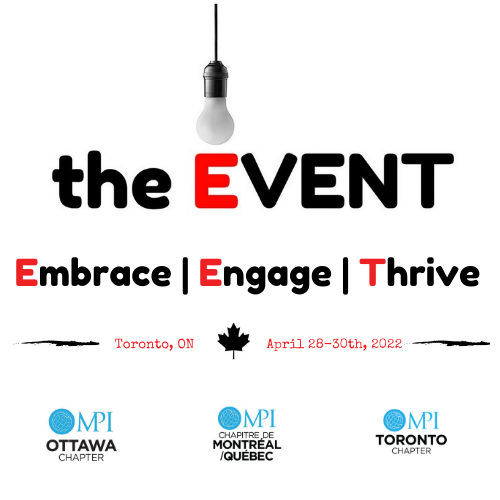 The Event LOGO Embrace-Engage-Thrive