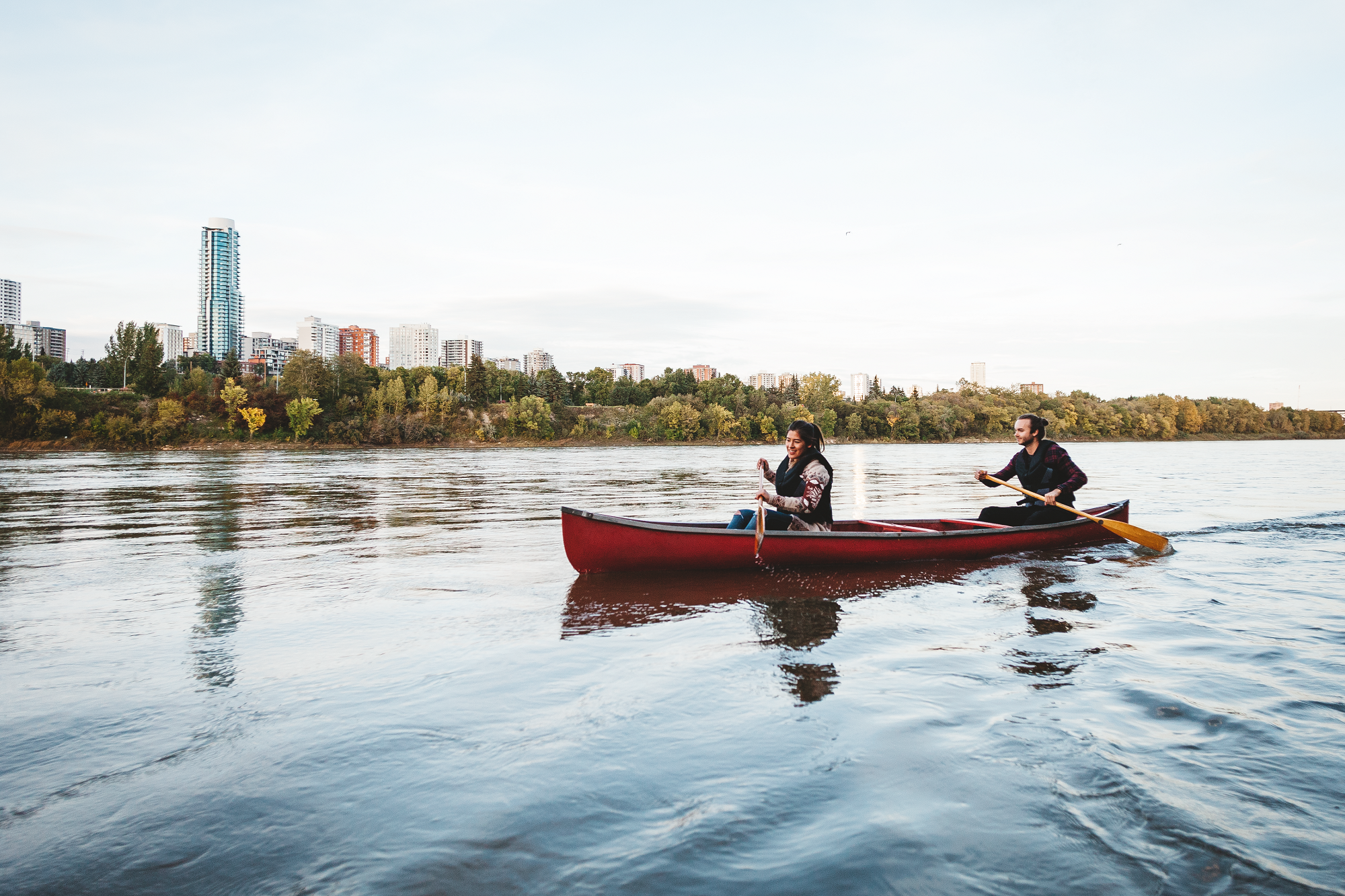 Edmonton Canoe River Valley