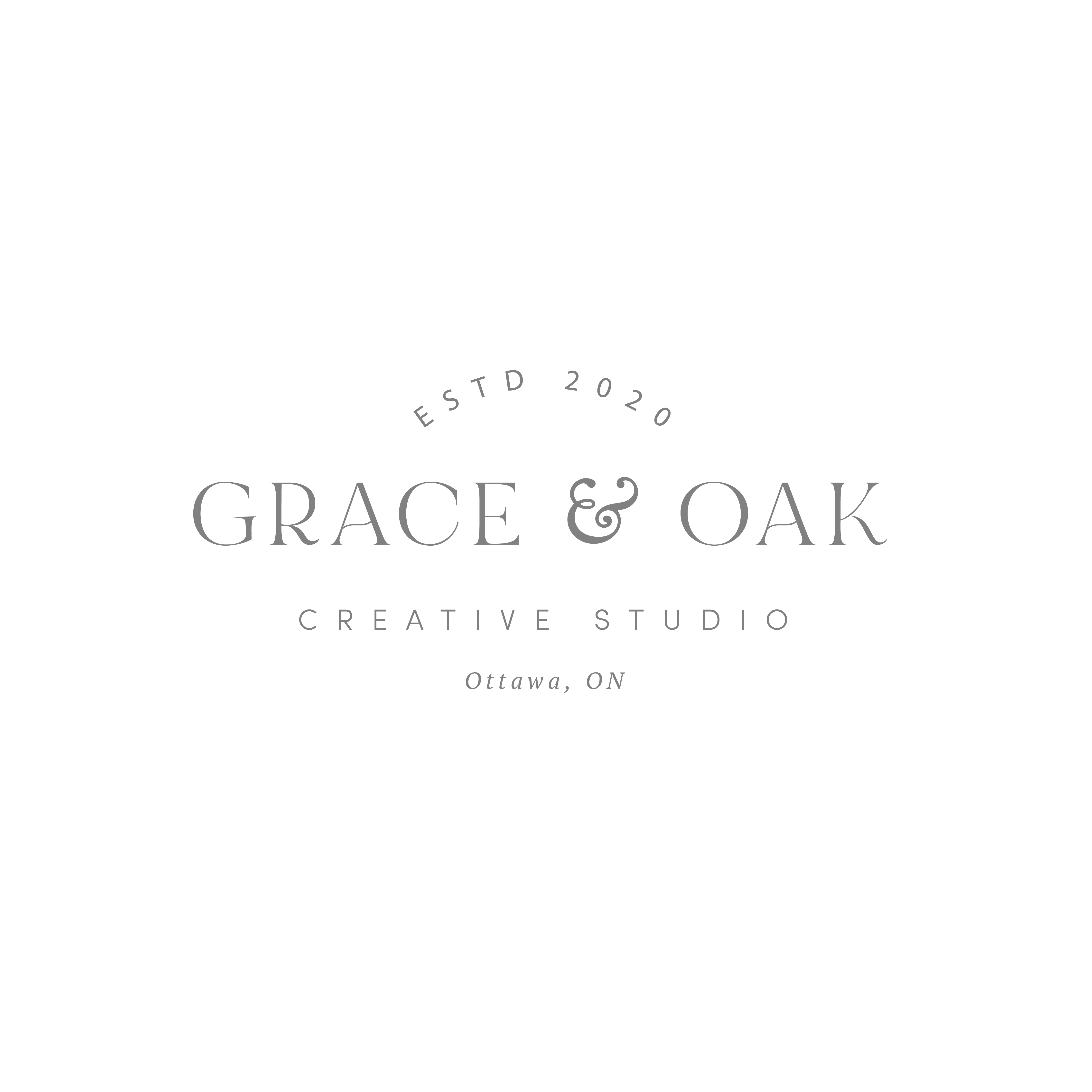 grace and oak - branding and web design for small businesses in canada