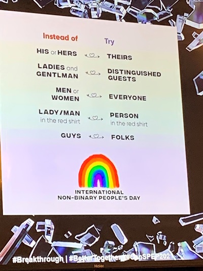 Inclusivity terminology CanSPEP