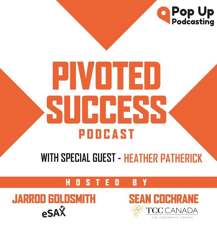 logo pivoted success