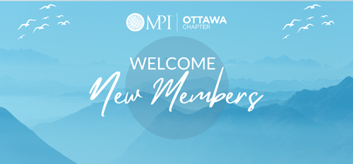 Welcome New Members MPI Ottawa