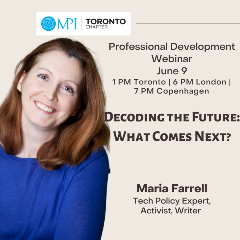 Speaker - Maria Farrell