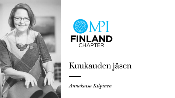 Kuukauden jäsen Annakaisa Kilpinen