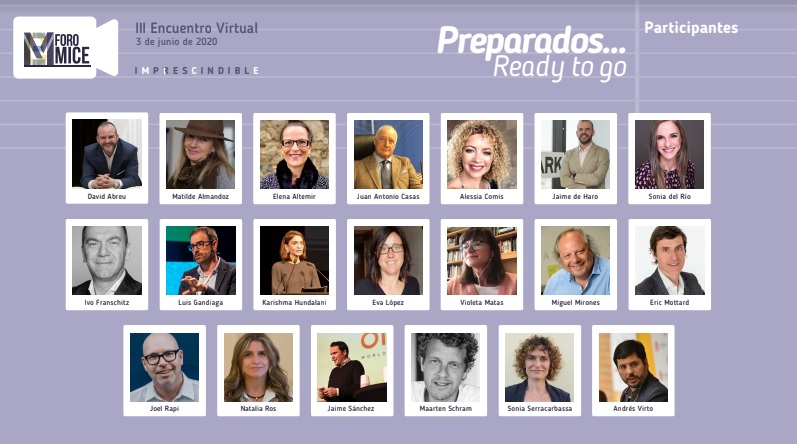 Ponentes III Encuentro Foro MICE_MPI Iberian_Chapter