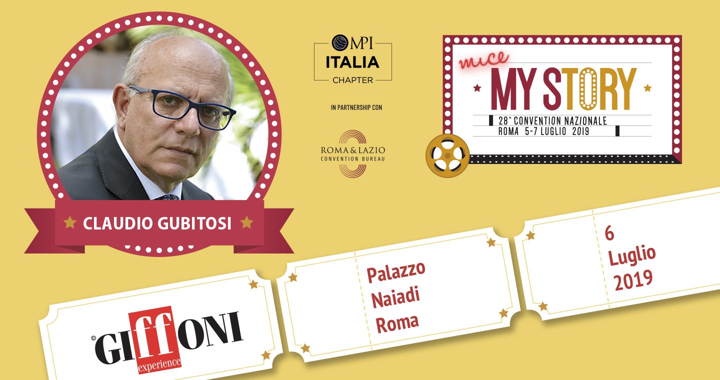 Claudio Gubitosi - Giffoni Experience - Speaker a My Story per MPI Italia