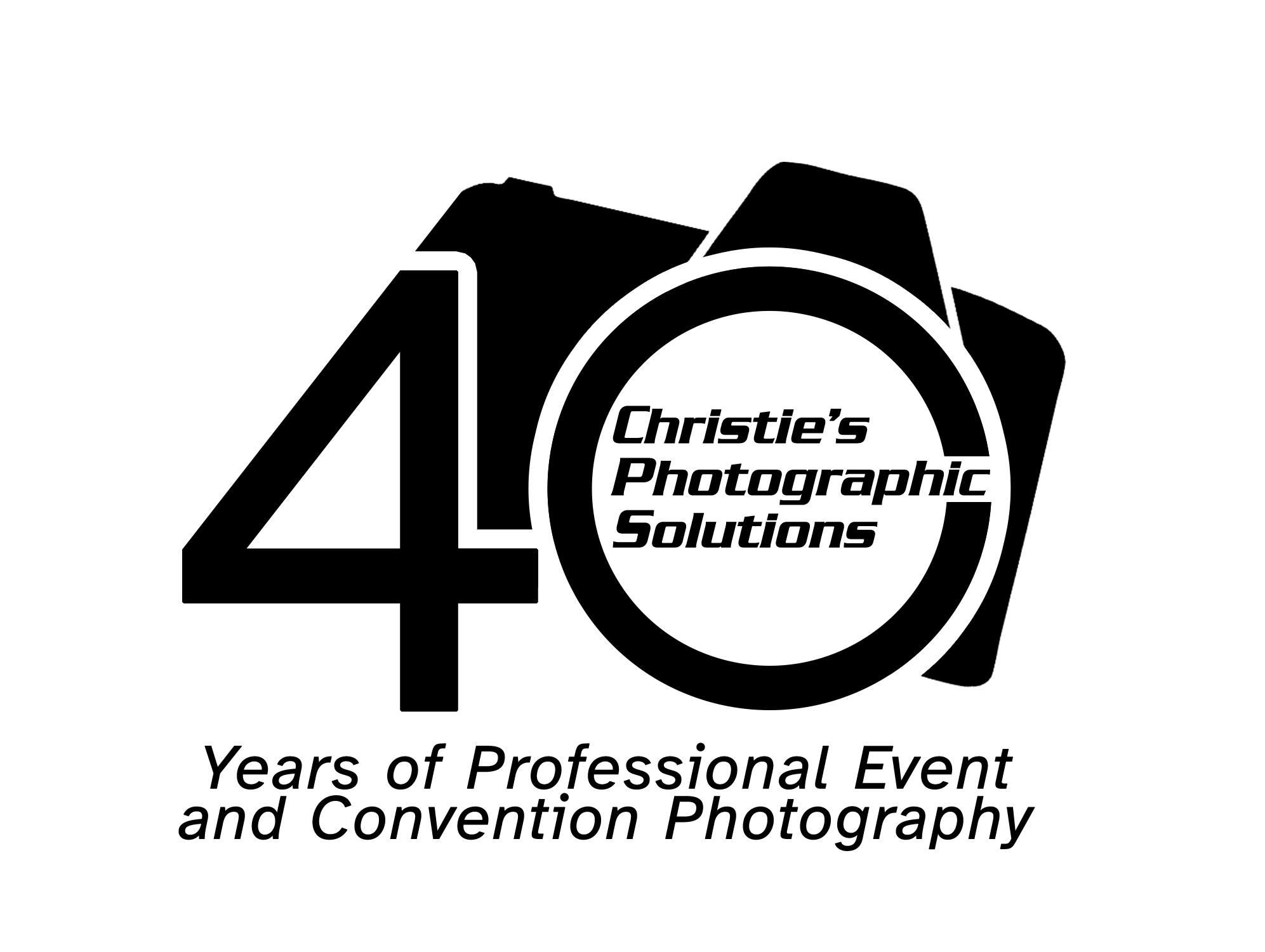 Christie 40th logo